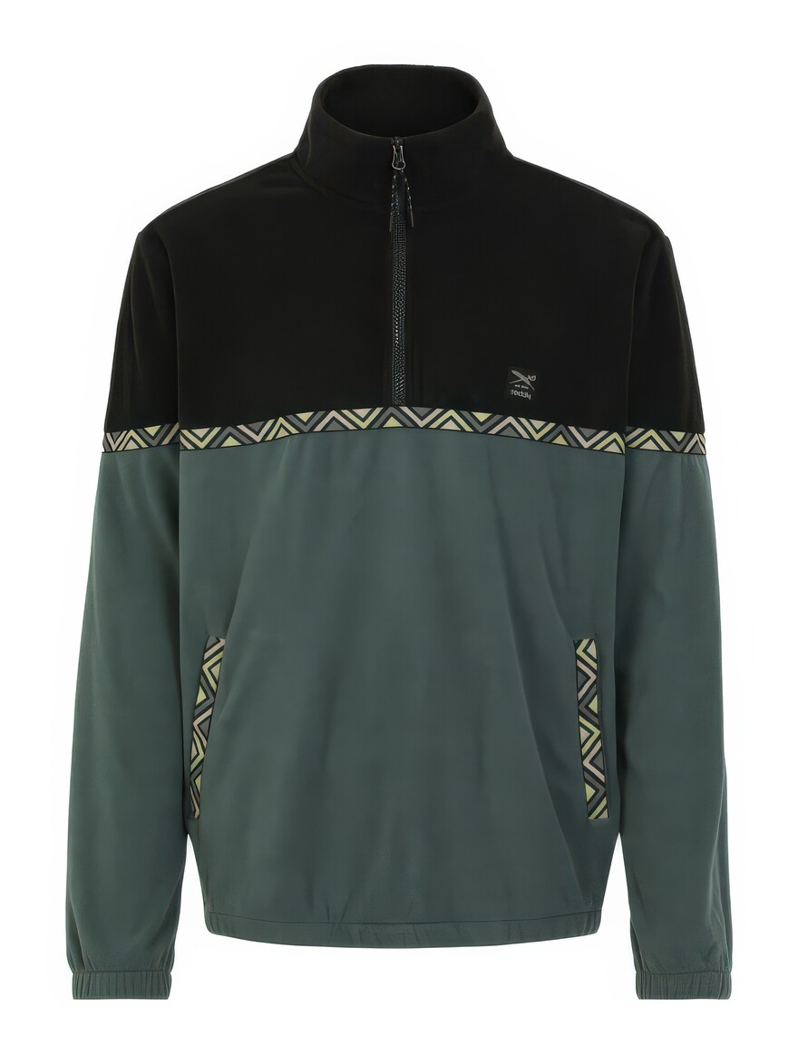 ♣ Monte Noe Summit Stitch Troyer Fleece