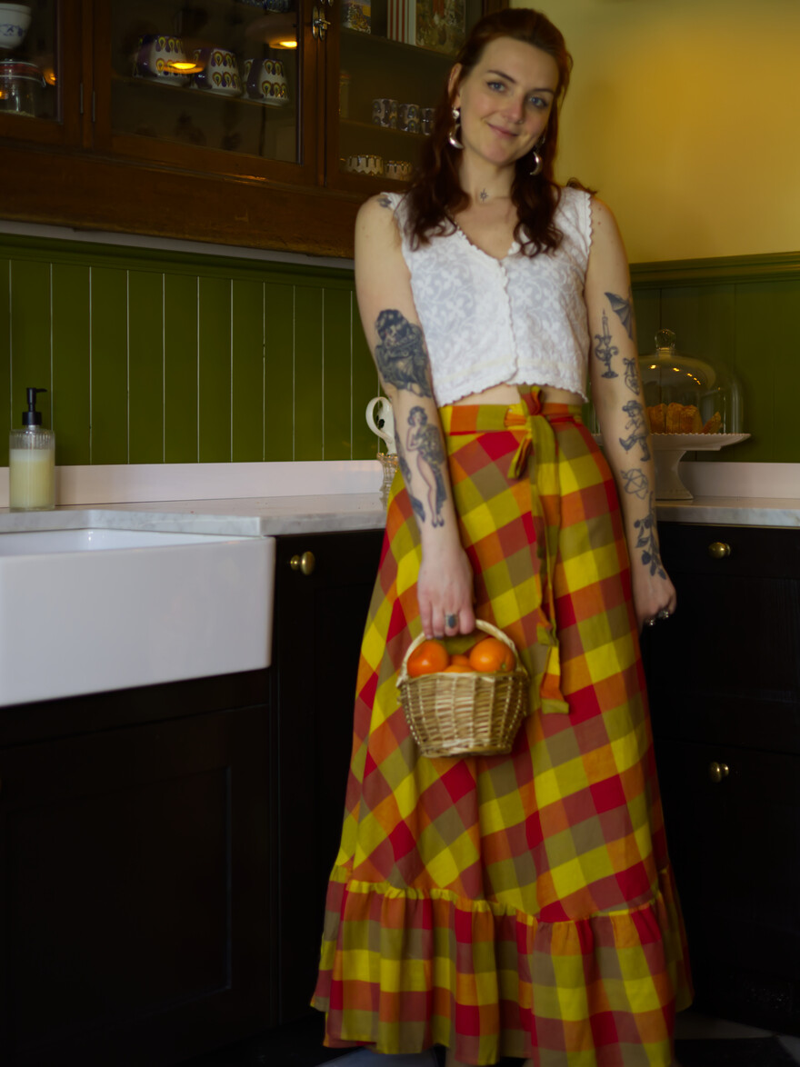 The Sabbath Cotton Skirt (TARTE)