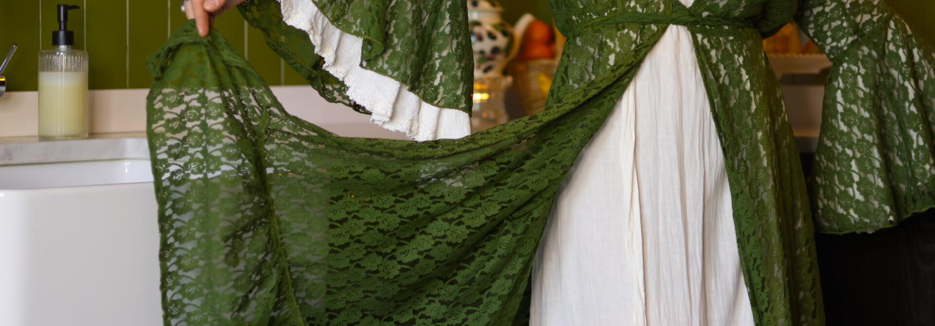 The Aurora Lace Dress (ROSEMARY)