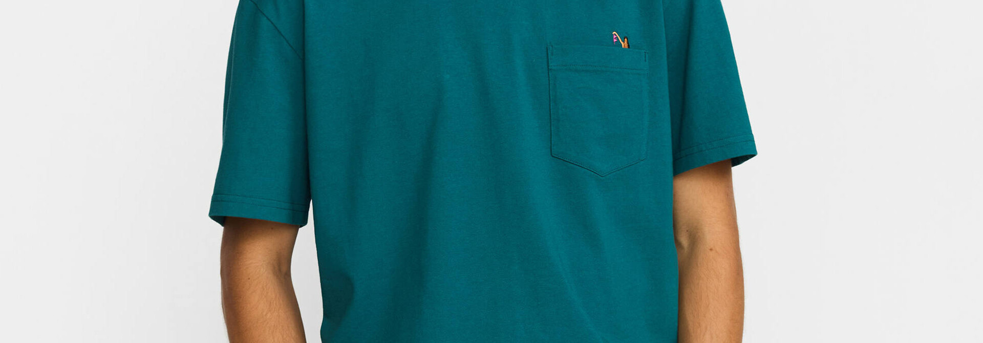 ♣ Dark Petrol Braless Tee