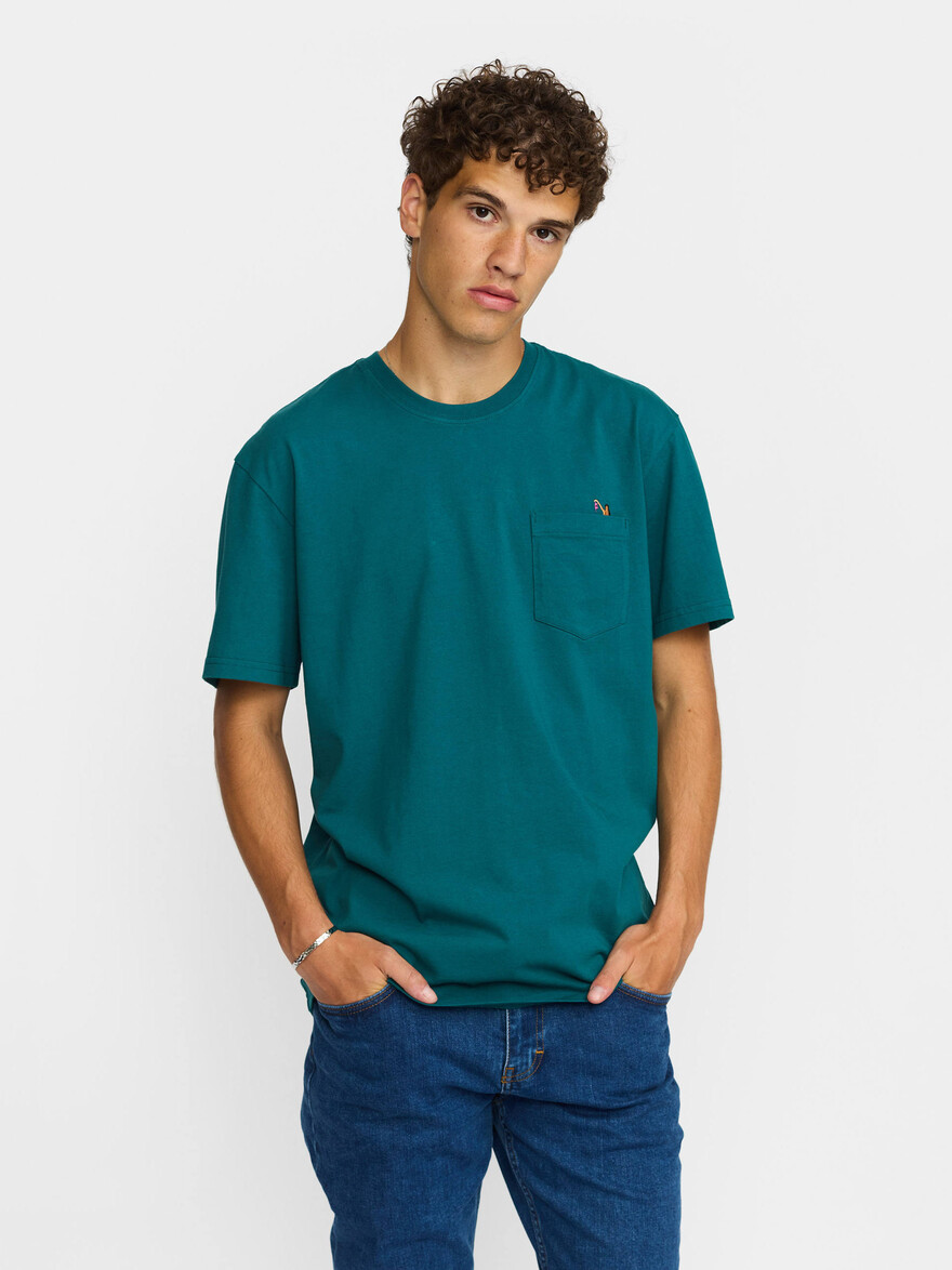 ♣ Dark Petrol Braless Tee