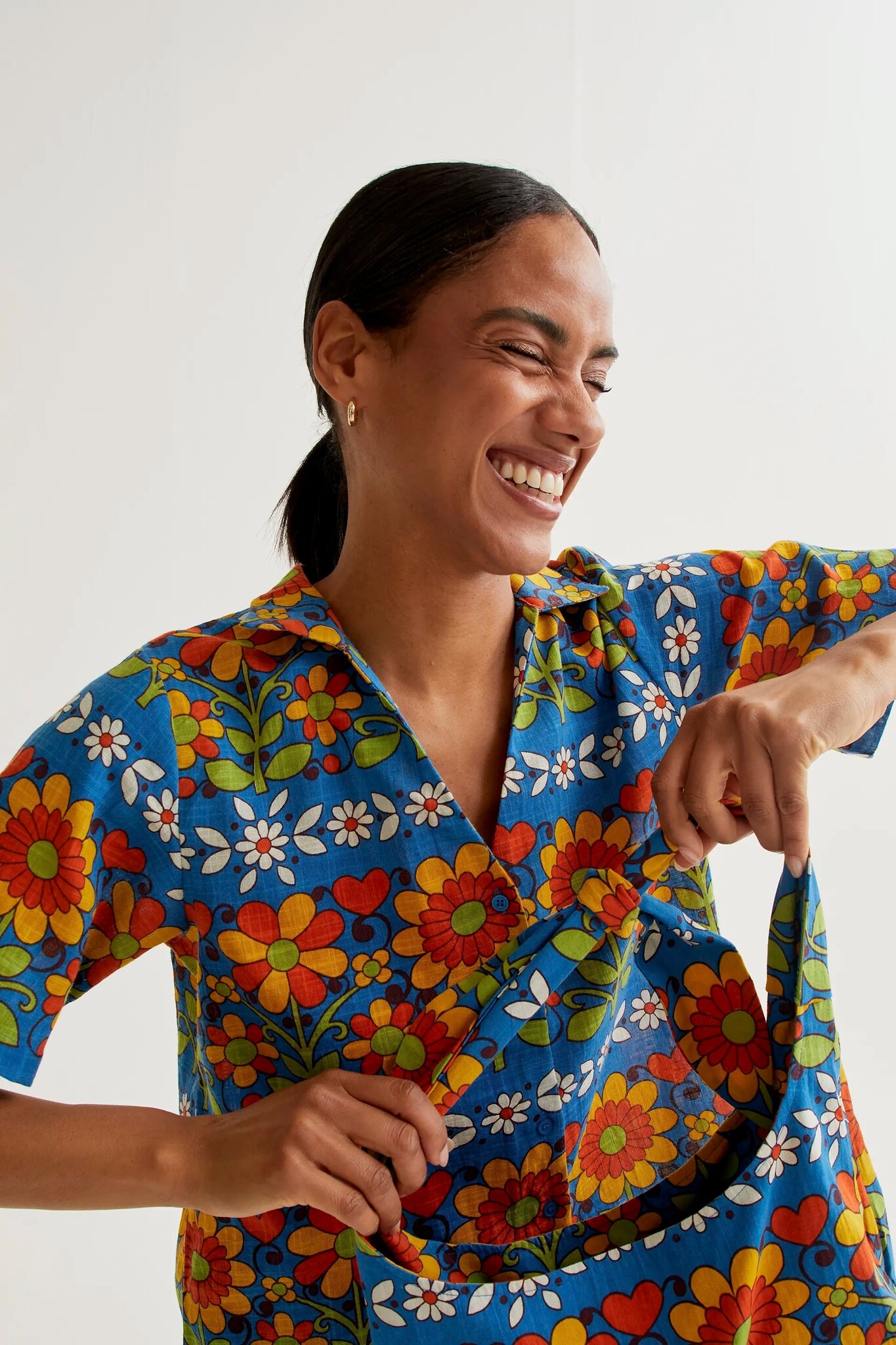 Blossomy Boulevard Blouse-2