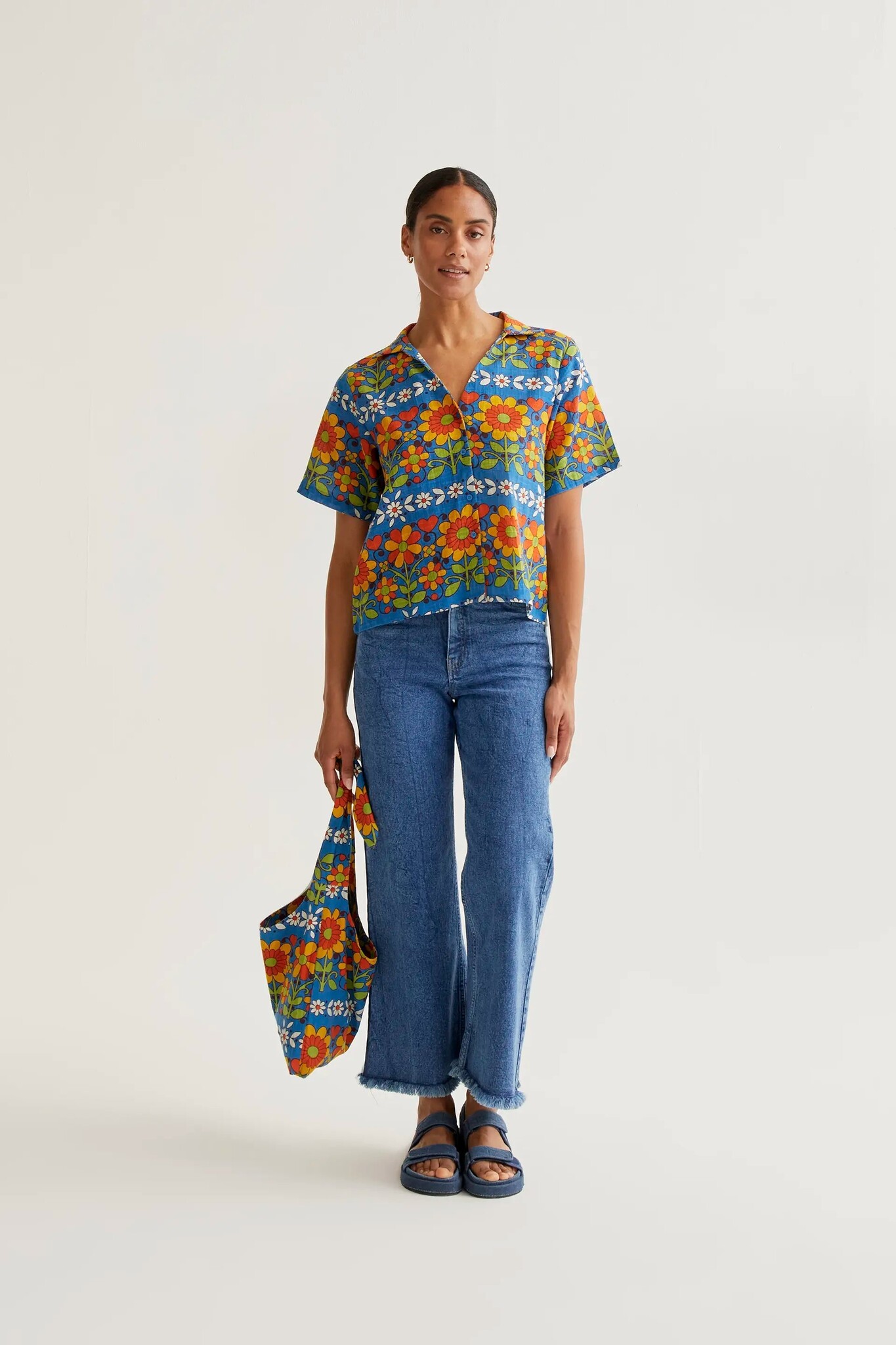 Blossomy Boulevard Blouse-4