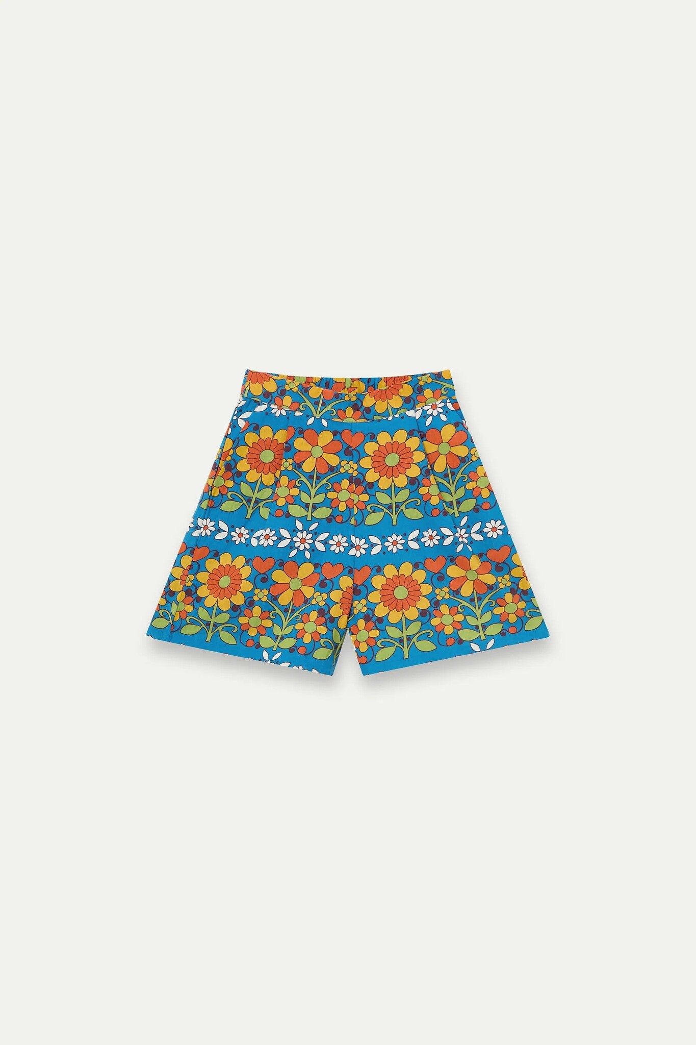 Blossomy Boulevard Shorts-6