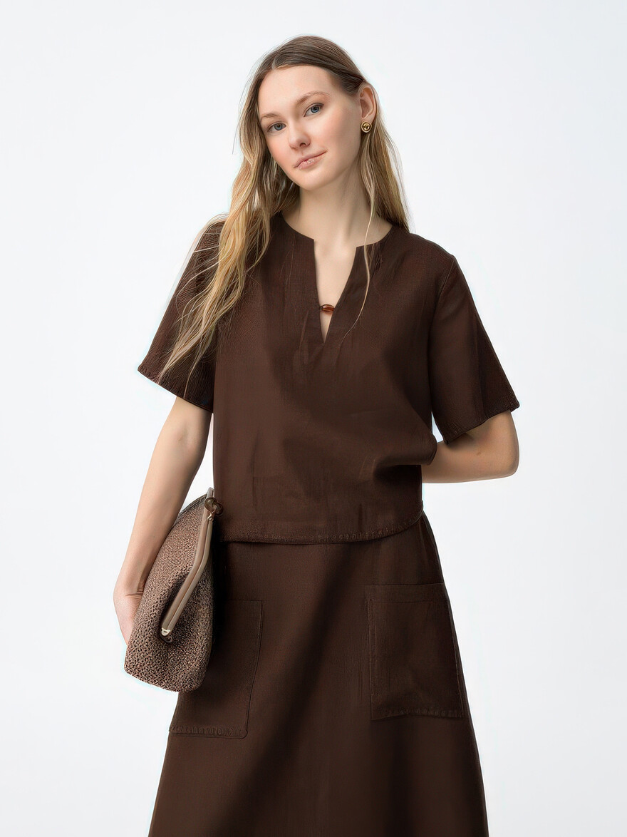 Sahara Medieval Revival Blouse