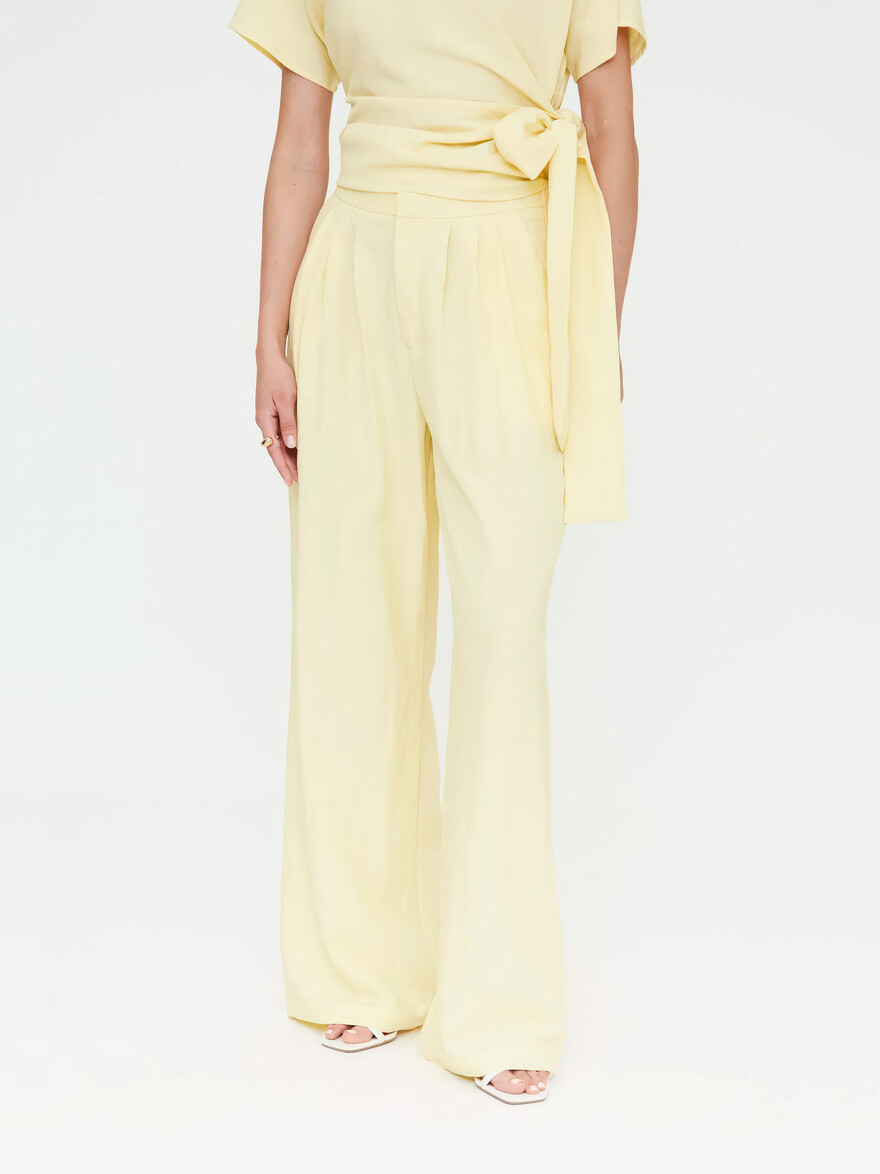 Buttercup Wave Relaxed Pants