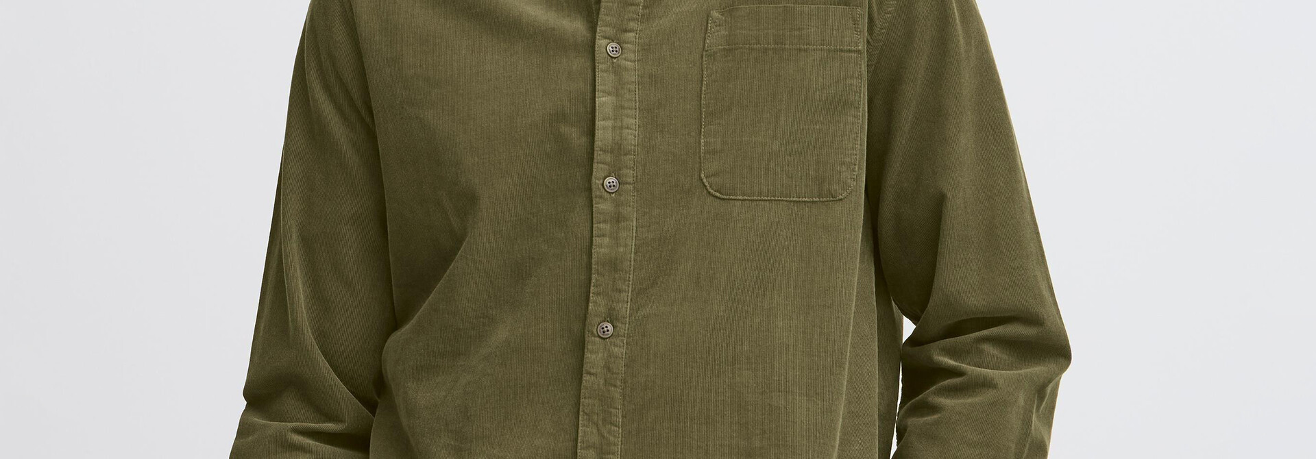 Juan Ivy Green Corduroy Shirt