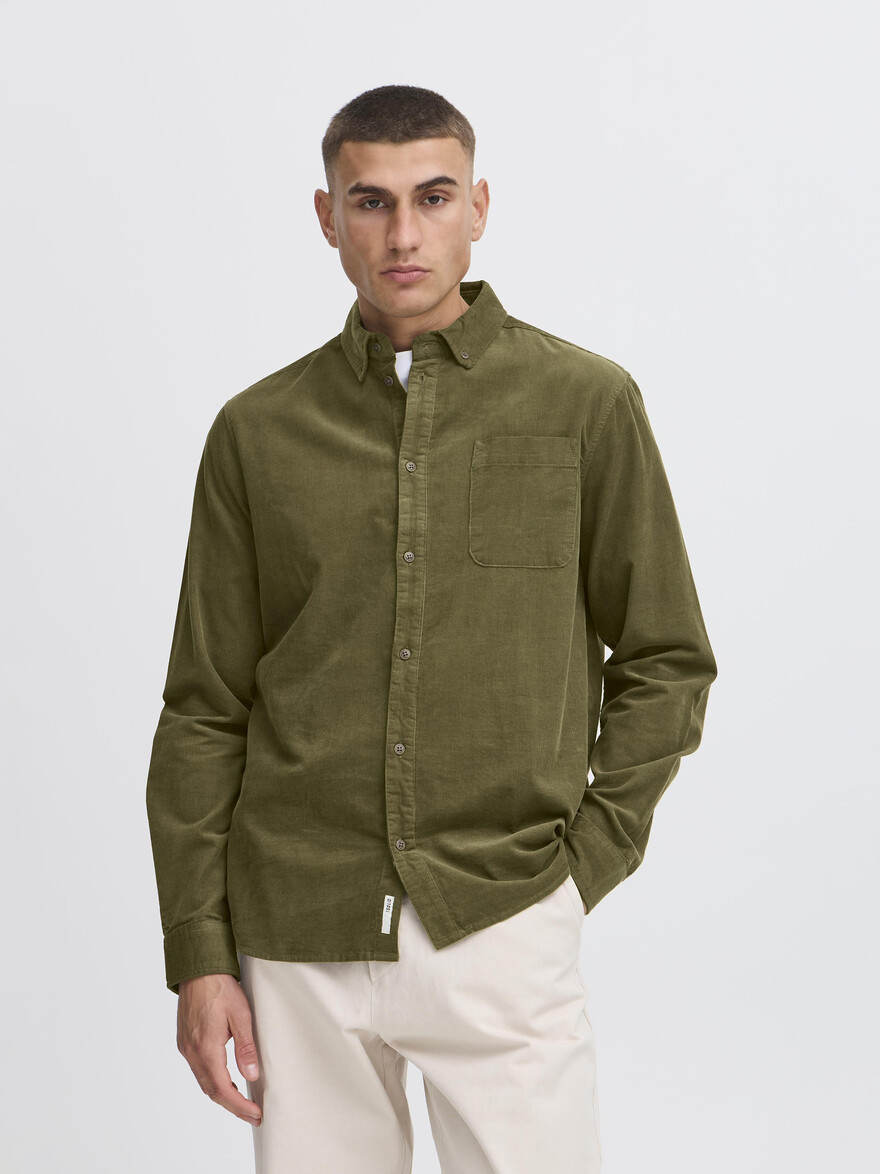 Juan Ivy Green Corduroy Shirt