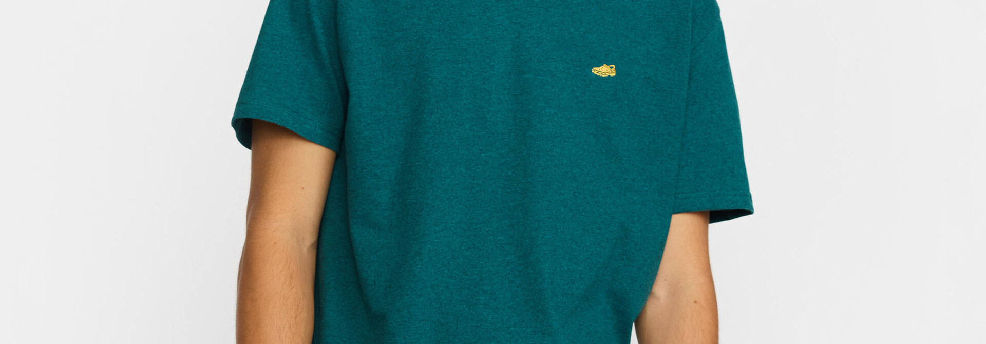 ♣ Petrol Crocblock Tee