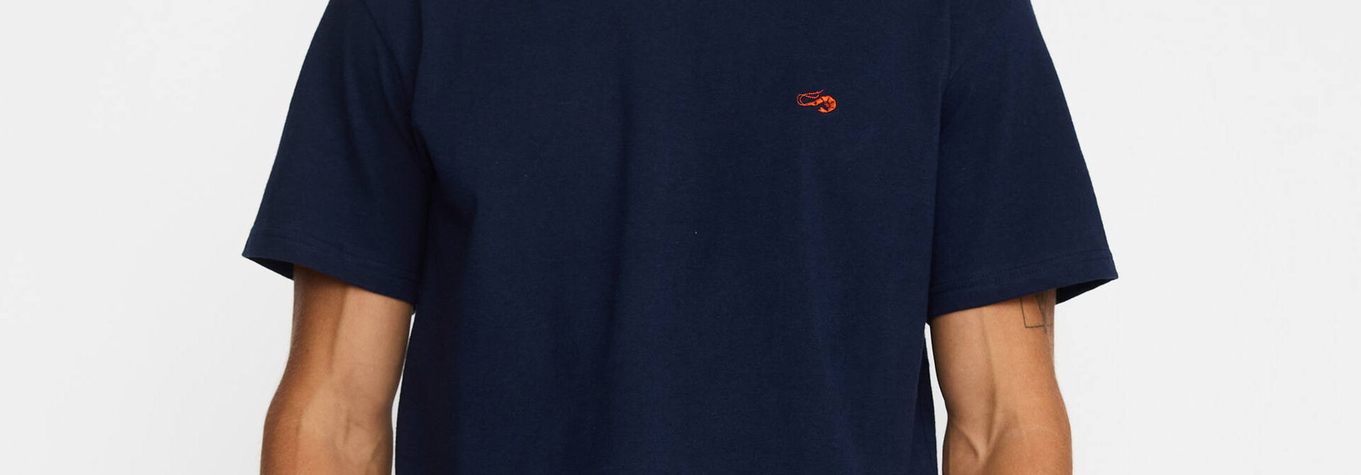 ♣ Navy Shrimpy the Shrimp Tee