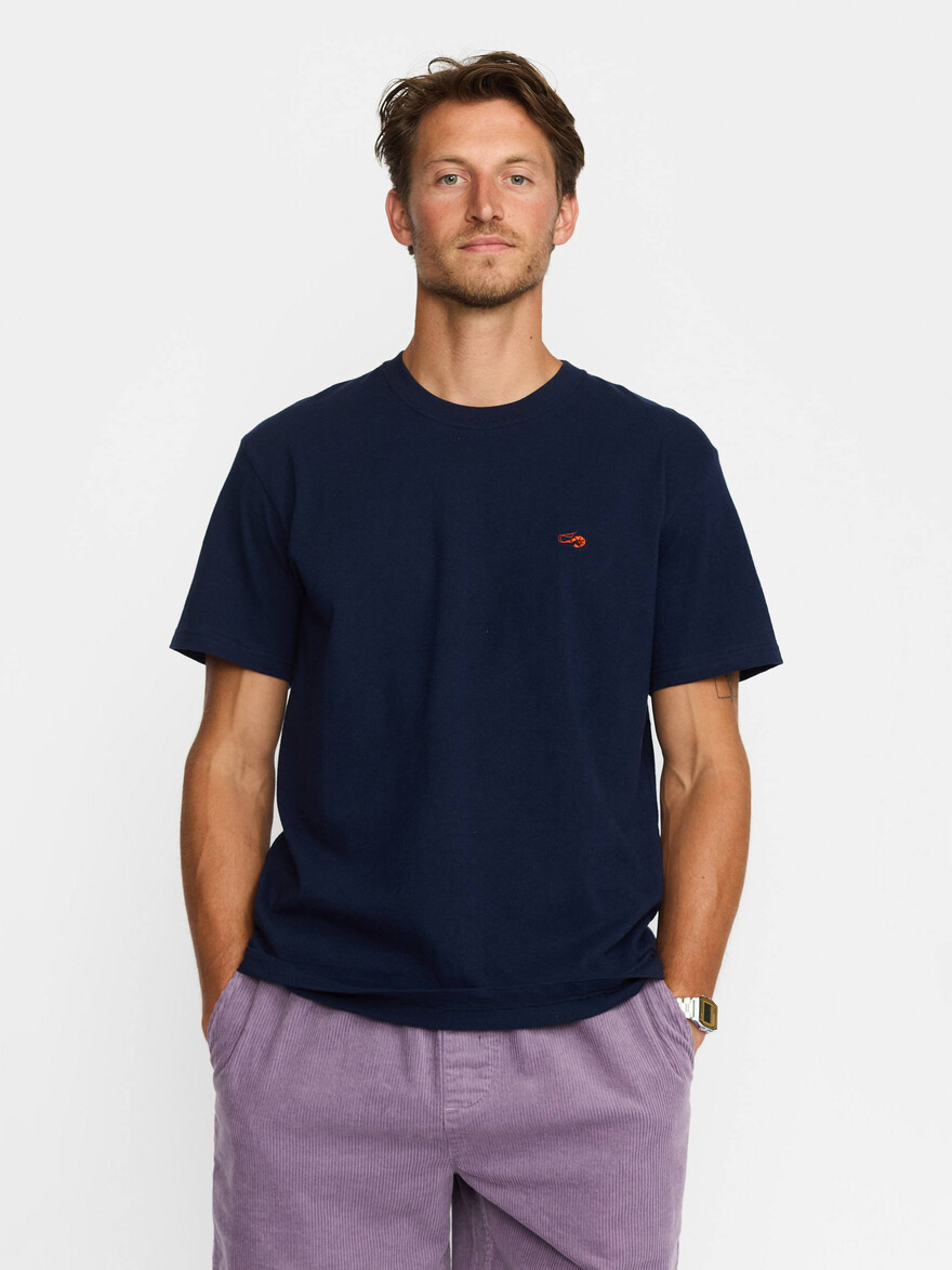 ♣ Navy Shrimpy the Shrimp Tee