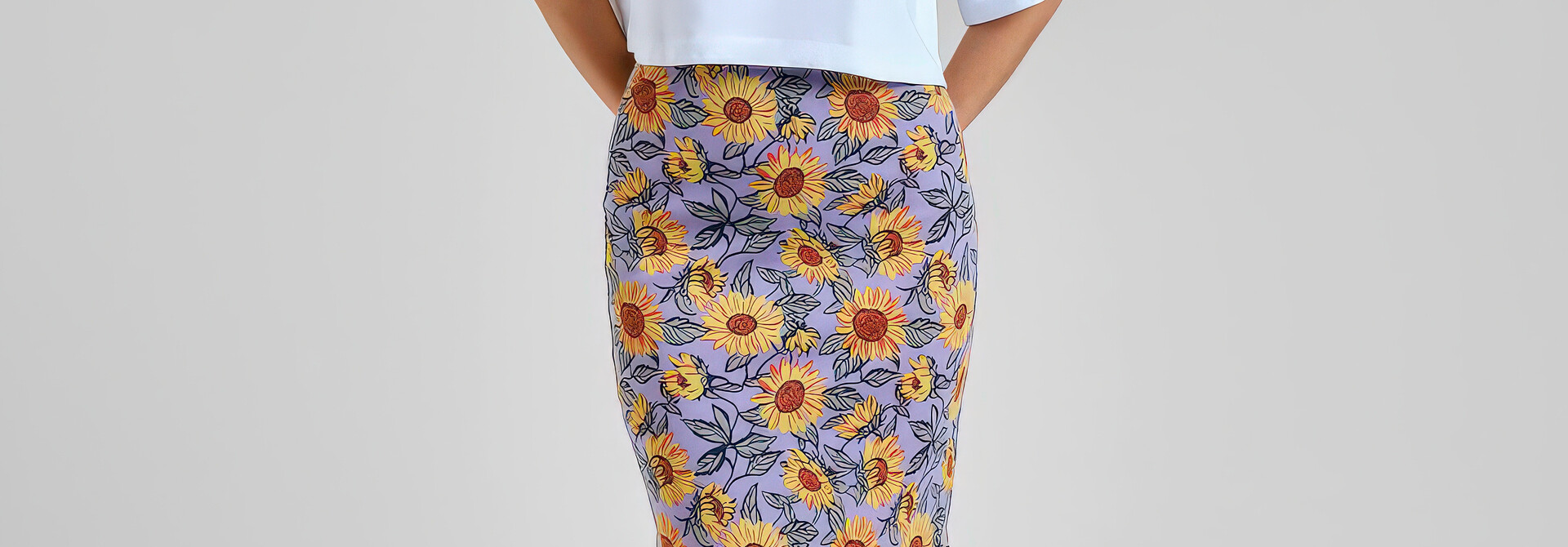 ♣ Kvarnik Sunflower Haze Rib Skirt