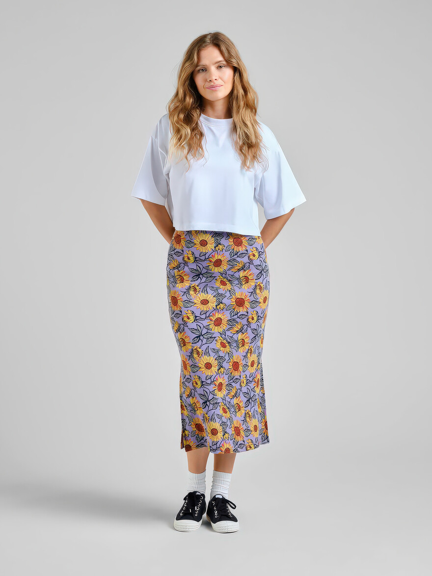 ♣ Kvarnik Sunflower Haze Rib Skirt