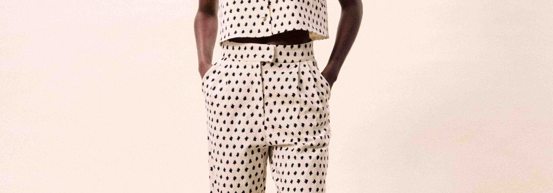 Isolde Stolen Fur Pantalon