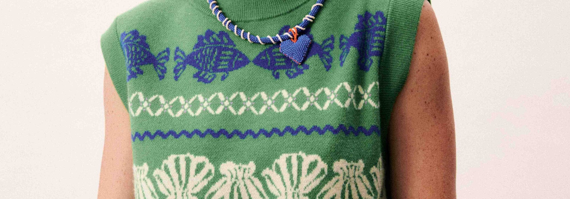 Johanne Anemone Sleeveless Vest