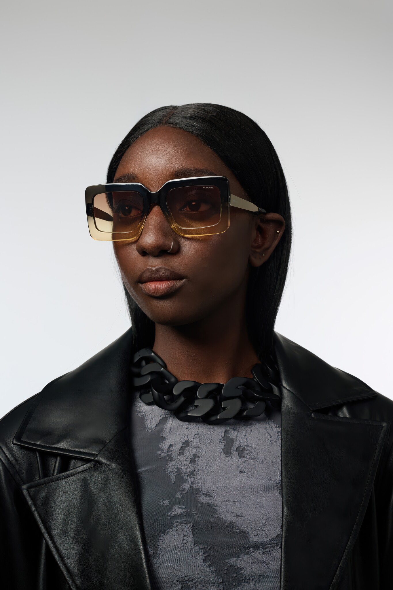 ♣ Lana Metal Sunlit Alloy Sunglasses-5