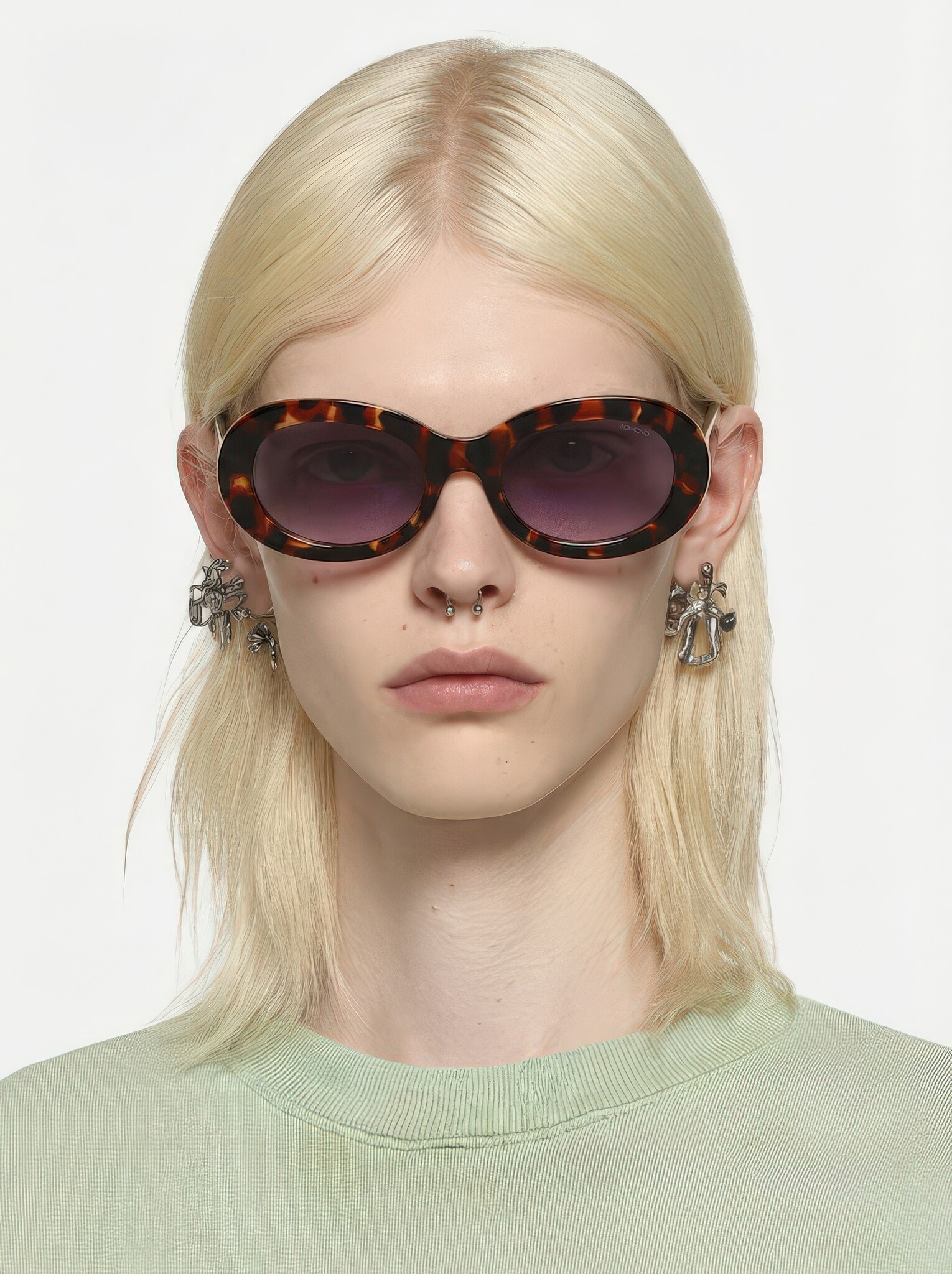 ♣ Luna Tawny Gleam Sunglasses-3