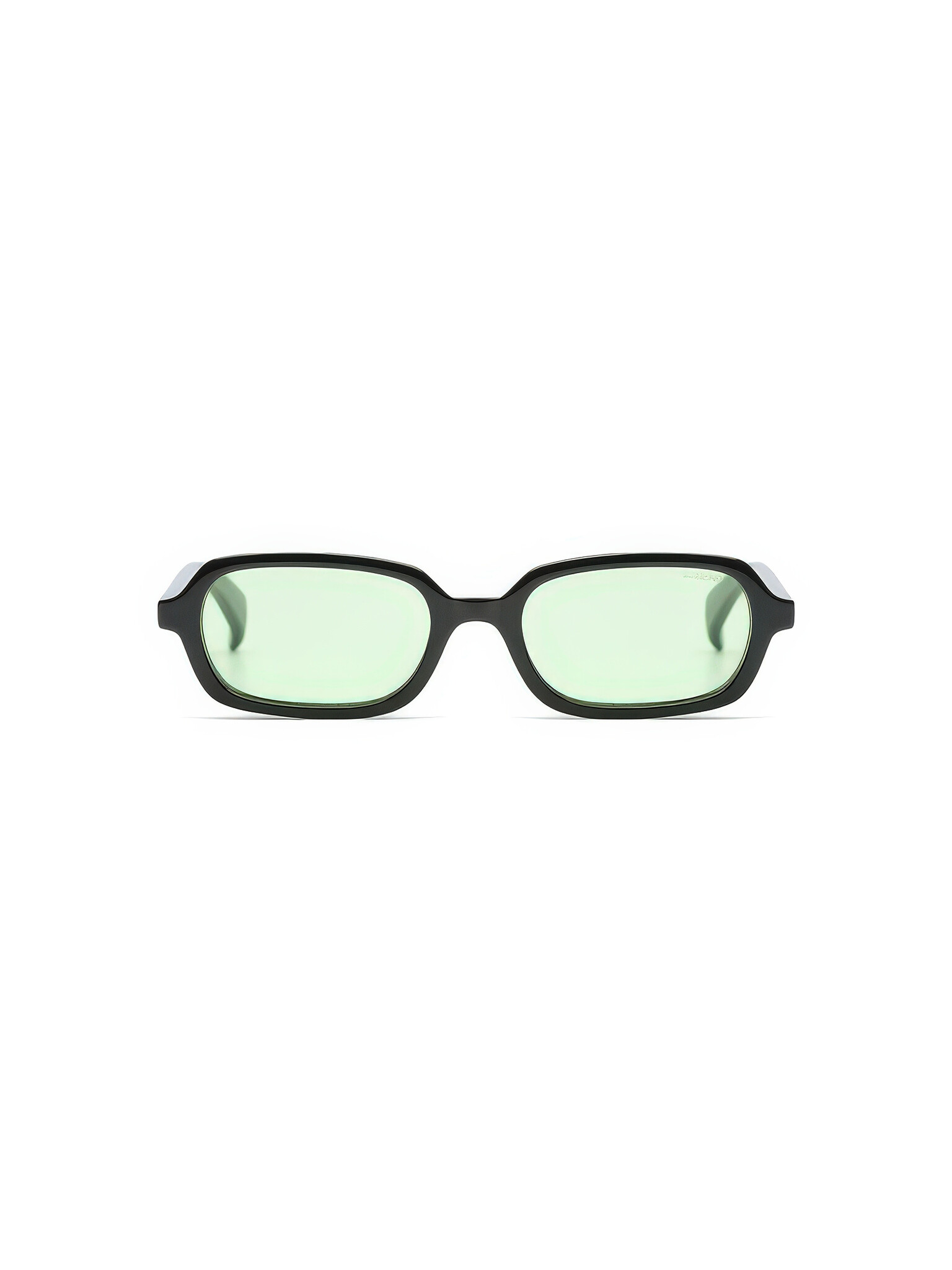 ♣ Hayden Black Celadon Sunglasses-1