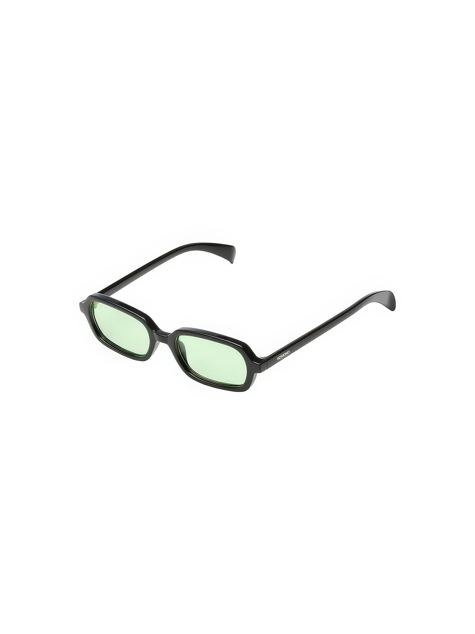 ♣ Hayden Black Celadon Sunglasses-2