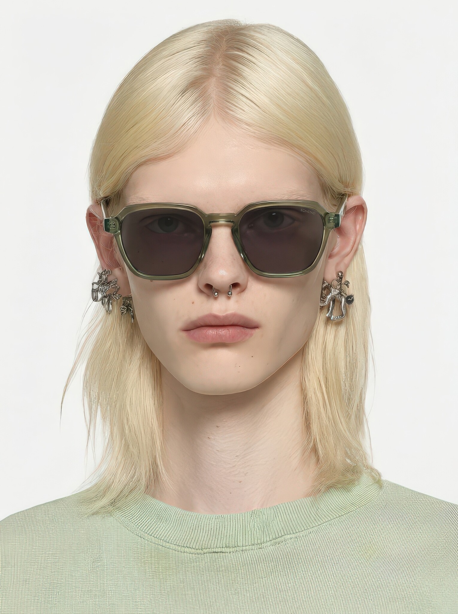 ♣ Matty Thistle Green Sunglasses-3