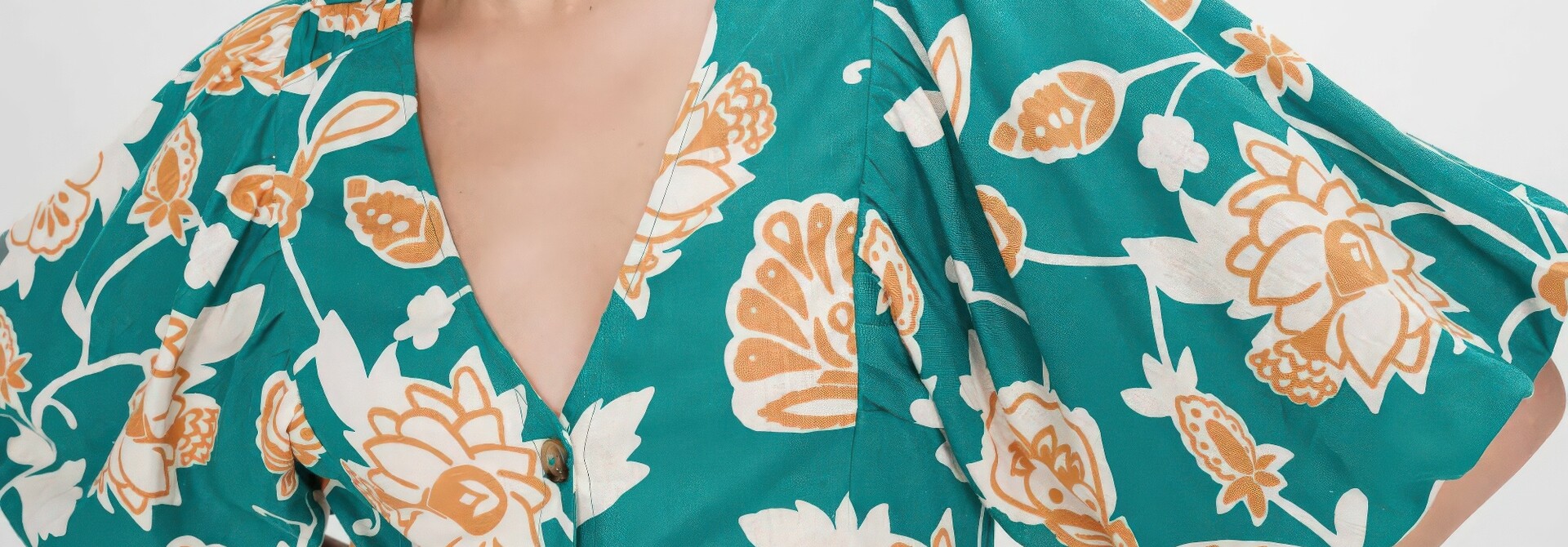 Vahe Eastern Lotus Blouse