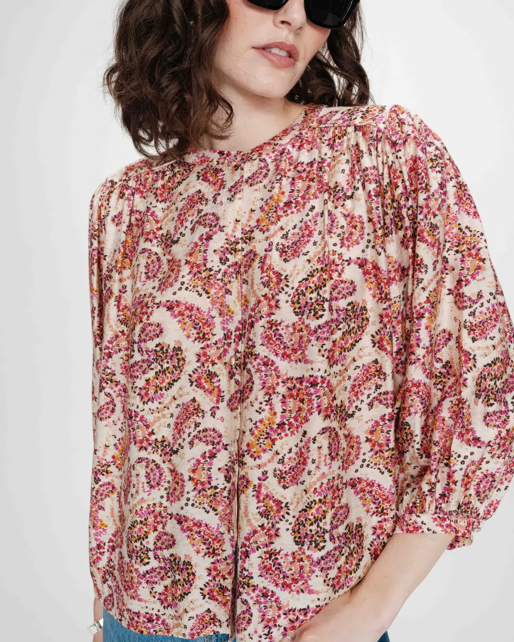 Vezia Blossom In Bloom Blouse-1