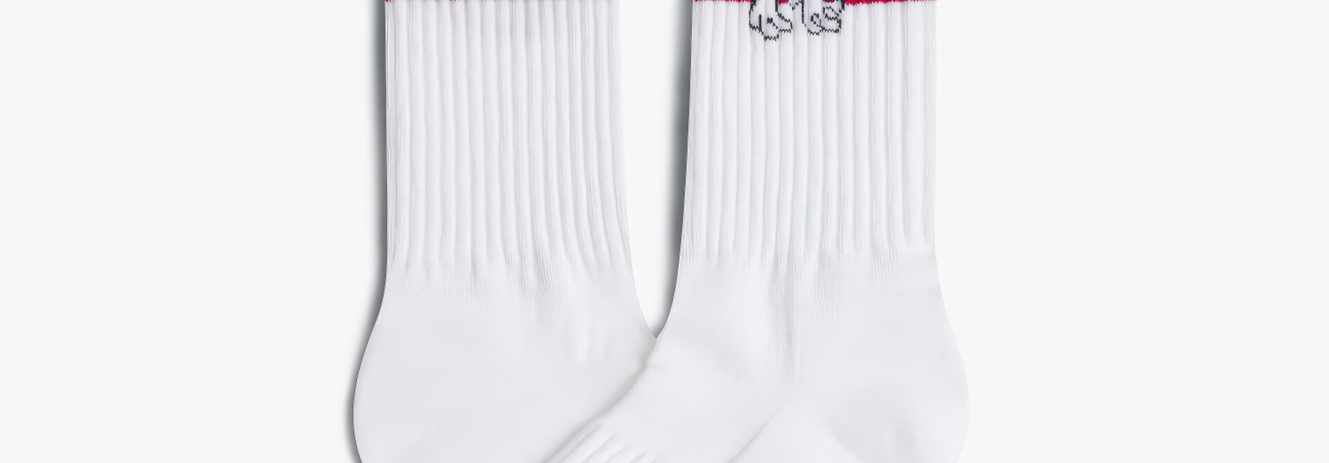 ♣ Athletic White Tom and Jerry Original Socks