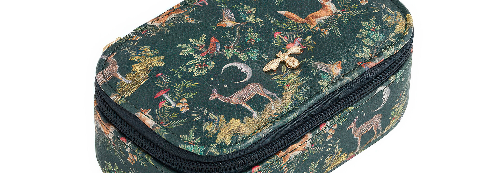 Into the Woods Small Green Jewellery Box