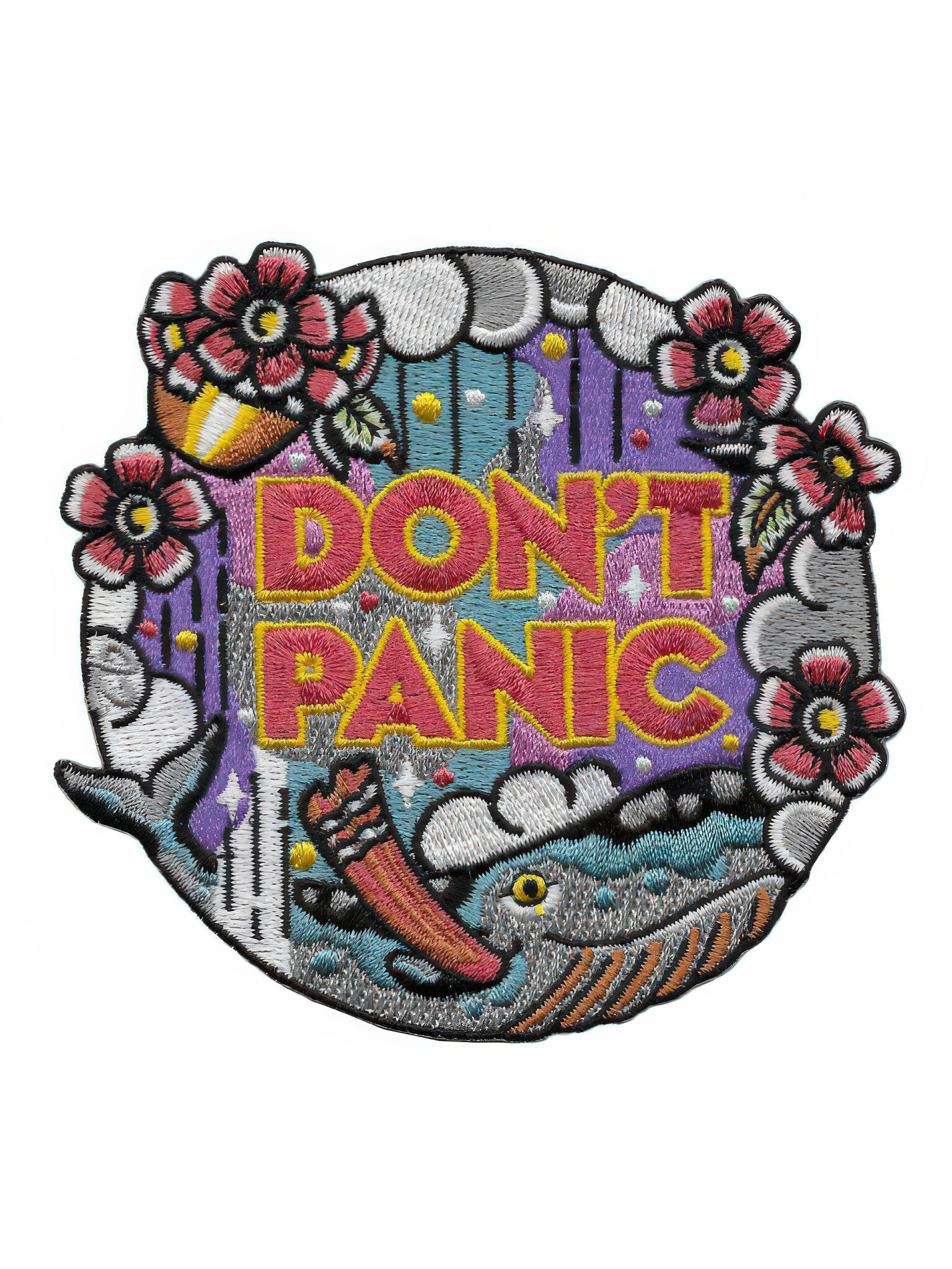 Hitchhiker's Guide to the Galaxy Don't Panic Patch-1