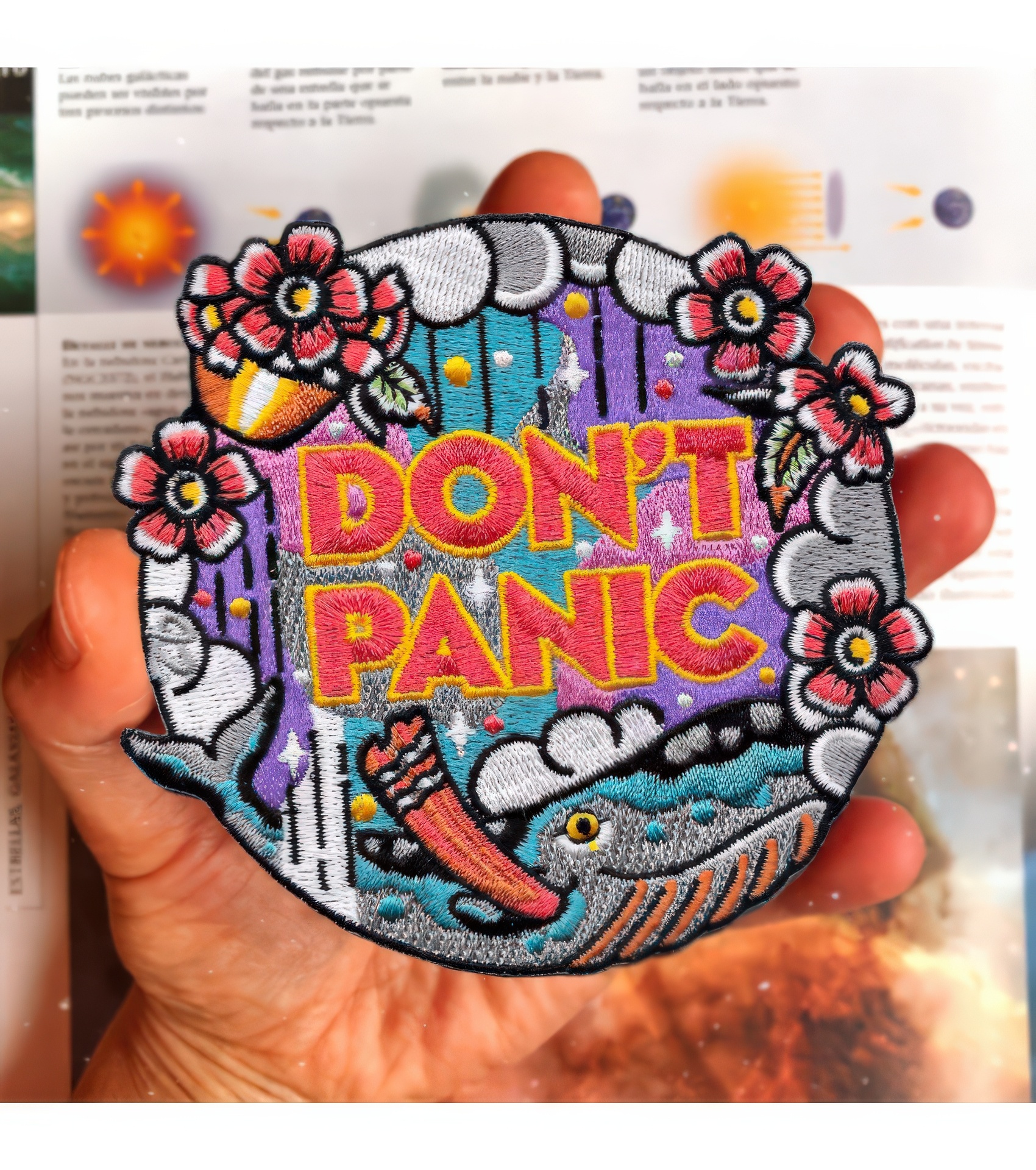 Hitchhiker's Guide to the Galaxy Don't Panic Patch-2