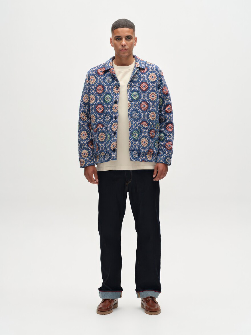 ♣ Gabsimone Orbital Cobalt Overshirt