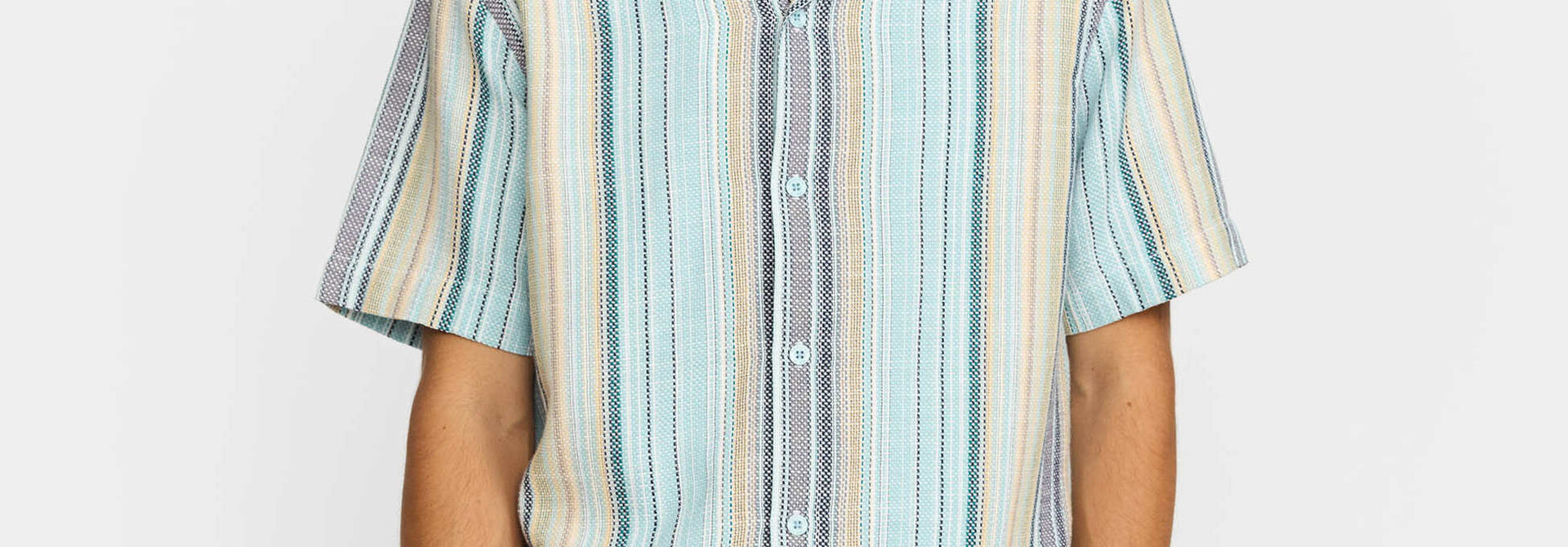 ♣ Blue Sherbet & Stripe Shirt