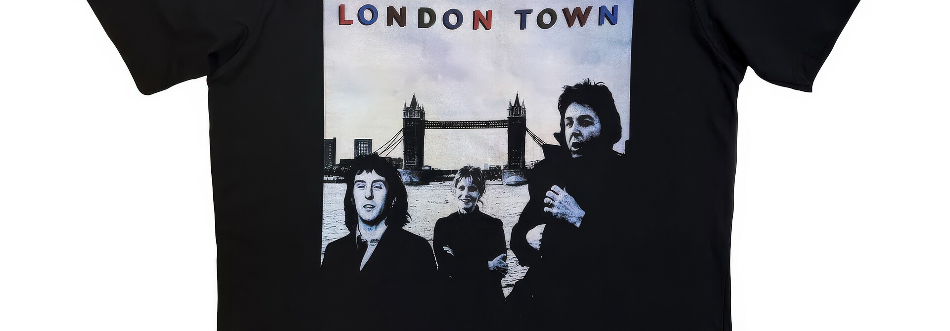 Wings - London Town Black Tee