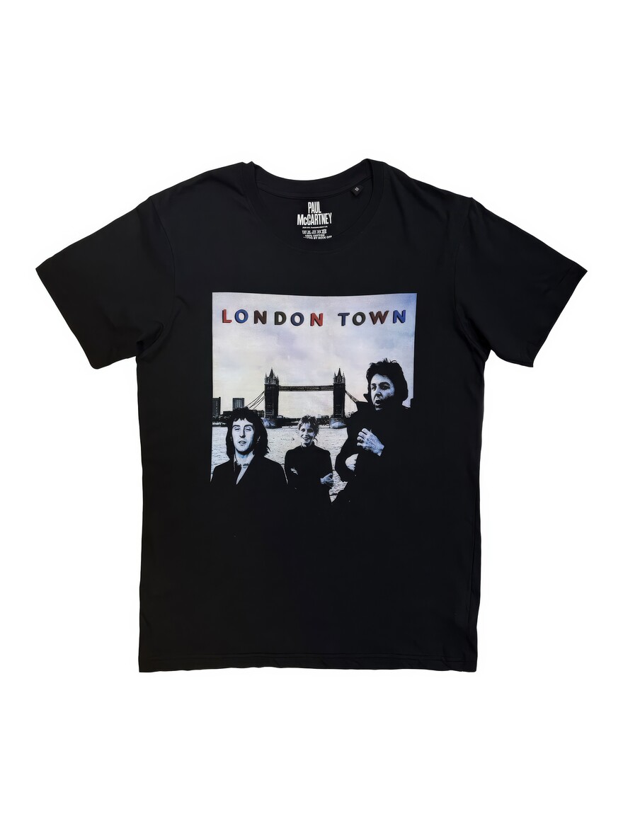 Wings - London Town Black Tee