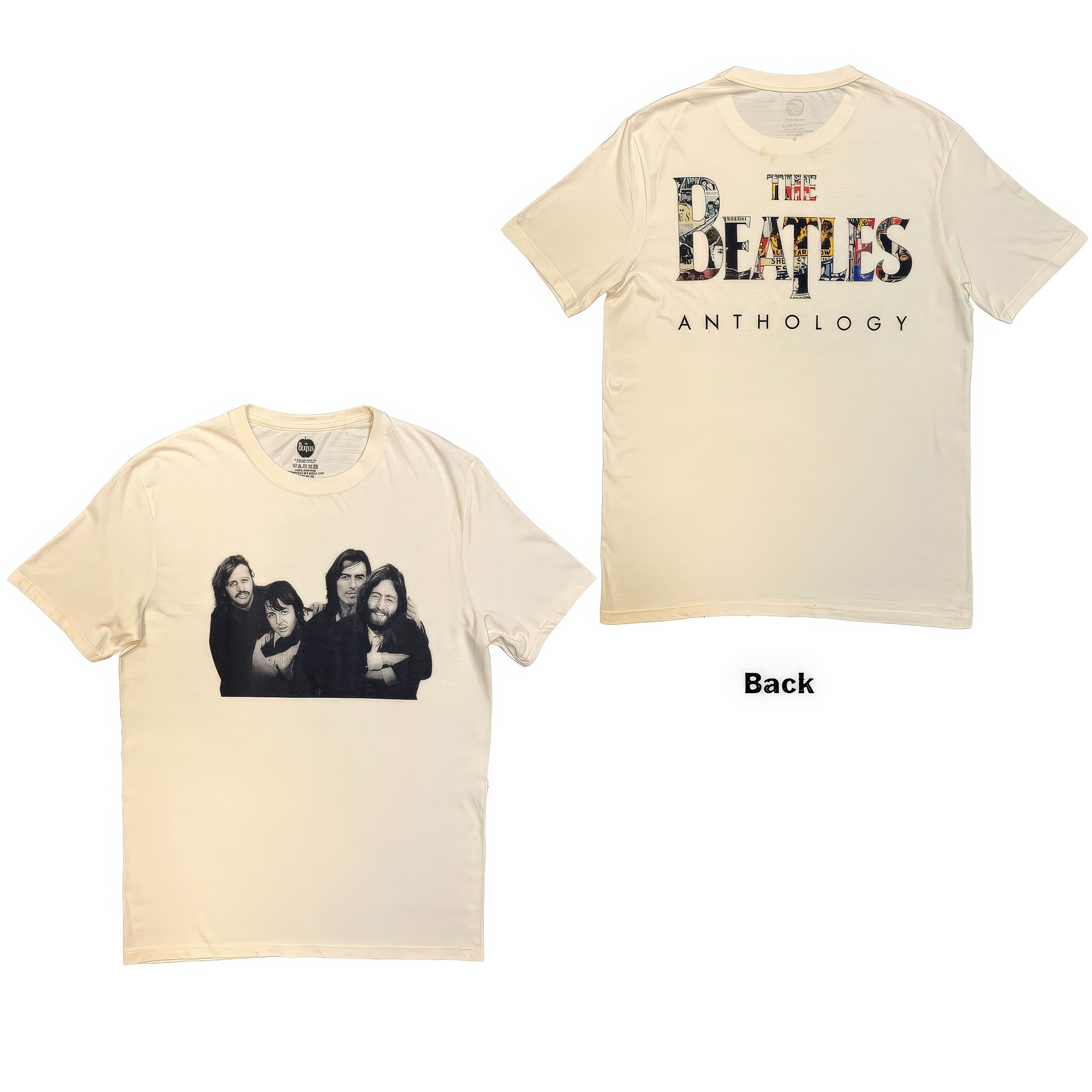 The Beatles - Group Photo Anthology Sand Tee-3