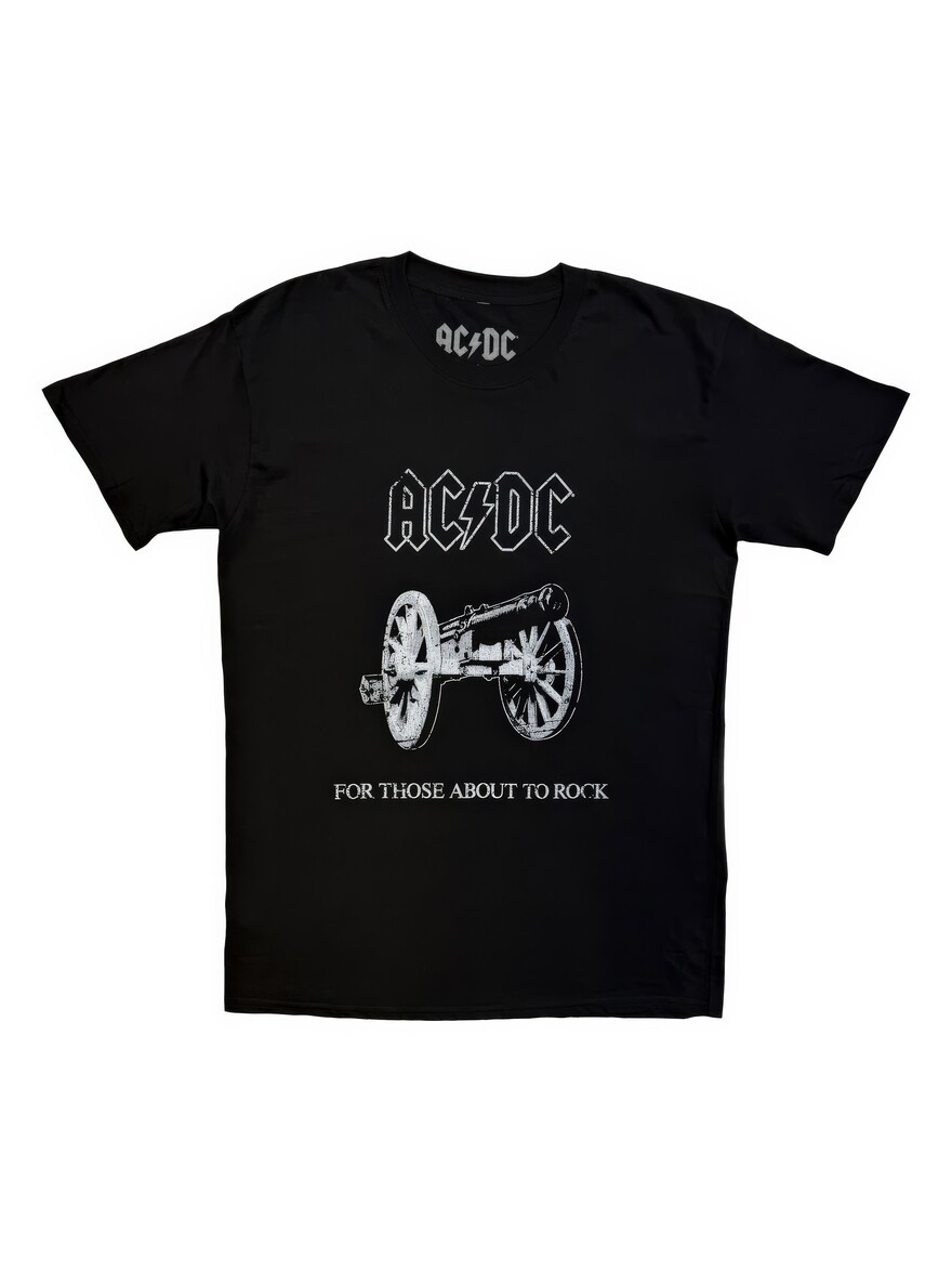 AC/DC - About to Rock Black Tee