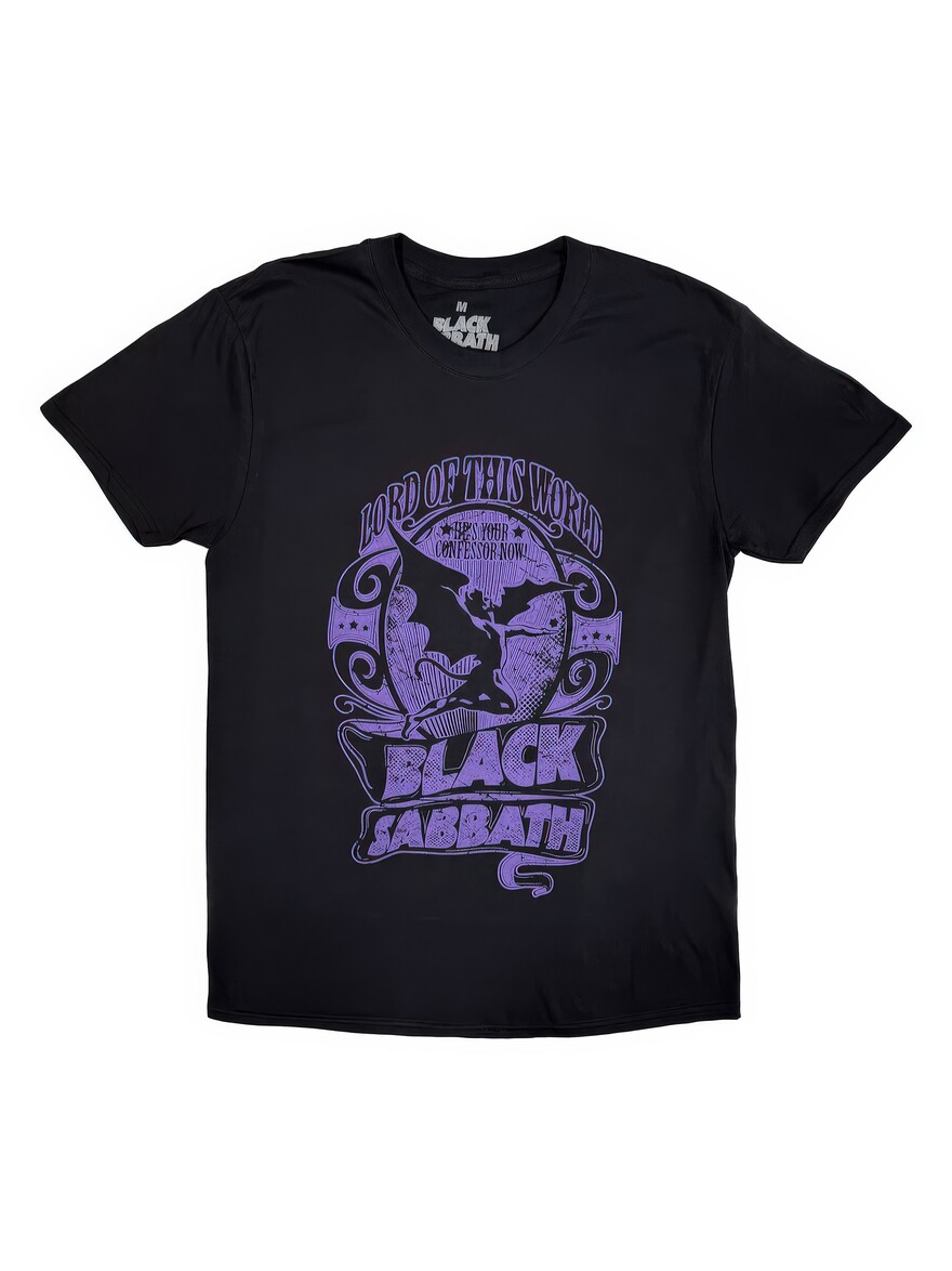 Black Sabbath - Lord of this World Black Tee