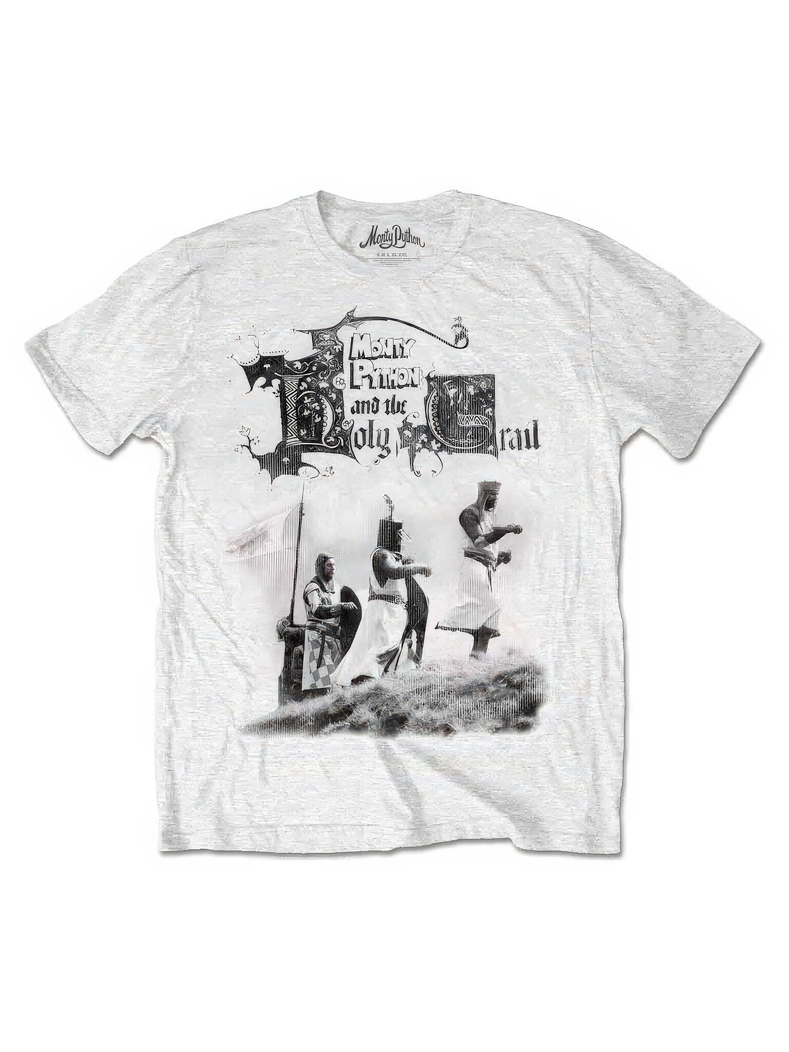Monty Python - Knight Riders White Tee-1