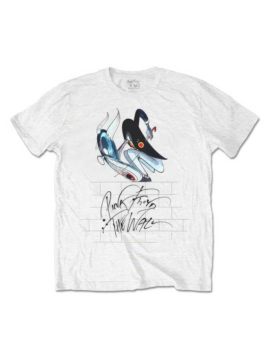 Pink Floyd - The Wall Teacher White Tee