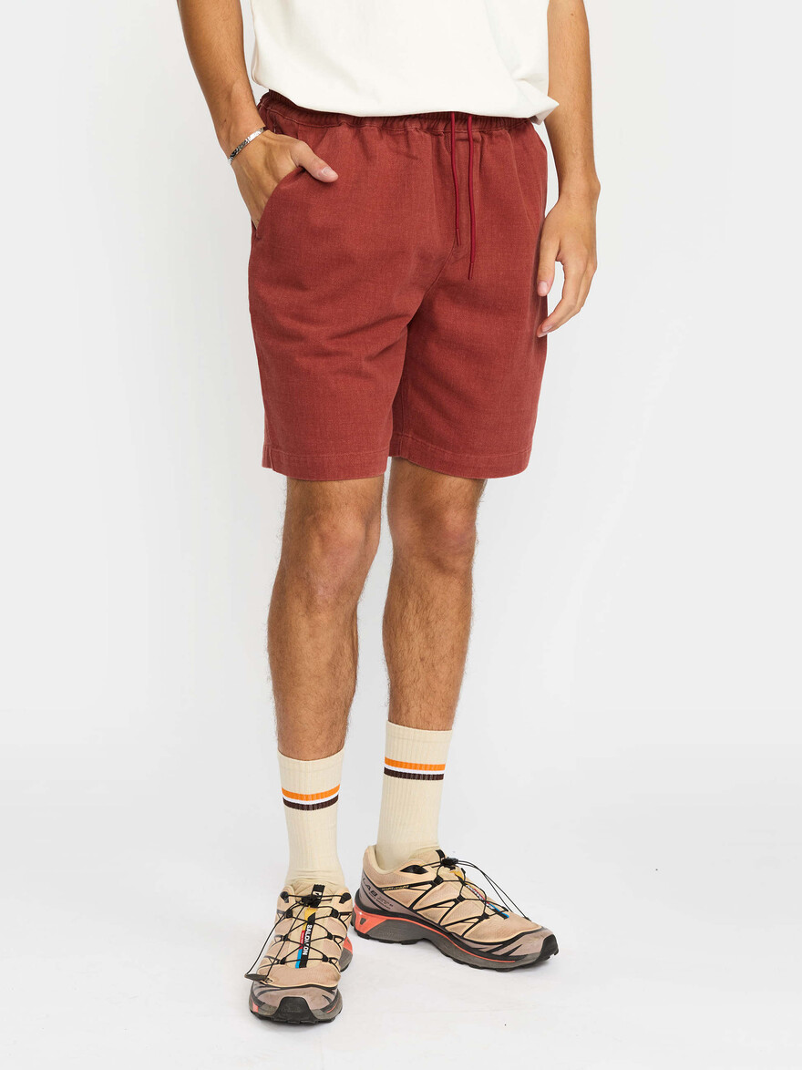 ♣ Dark Orange Slow Exhale Shorts