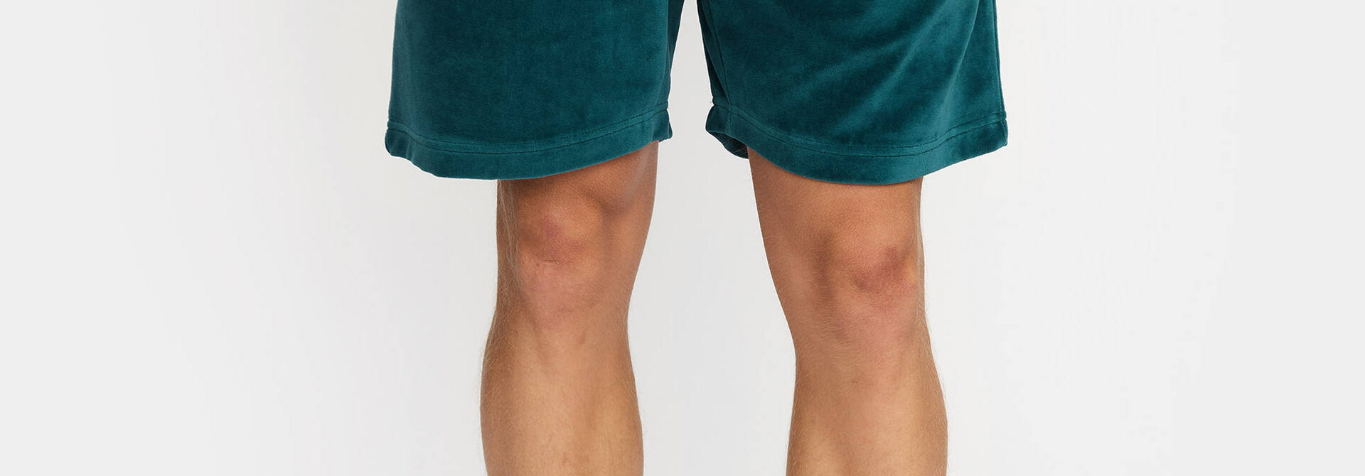 ♣ Velvet Void Petrol Shorts