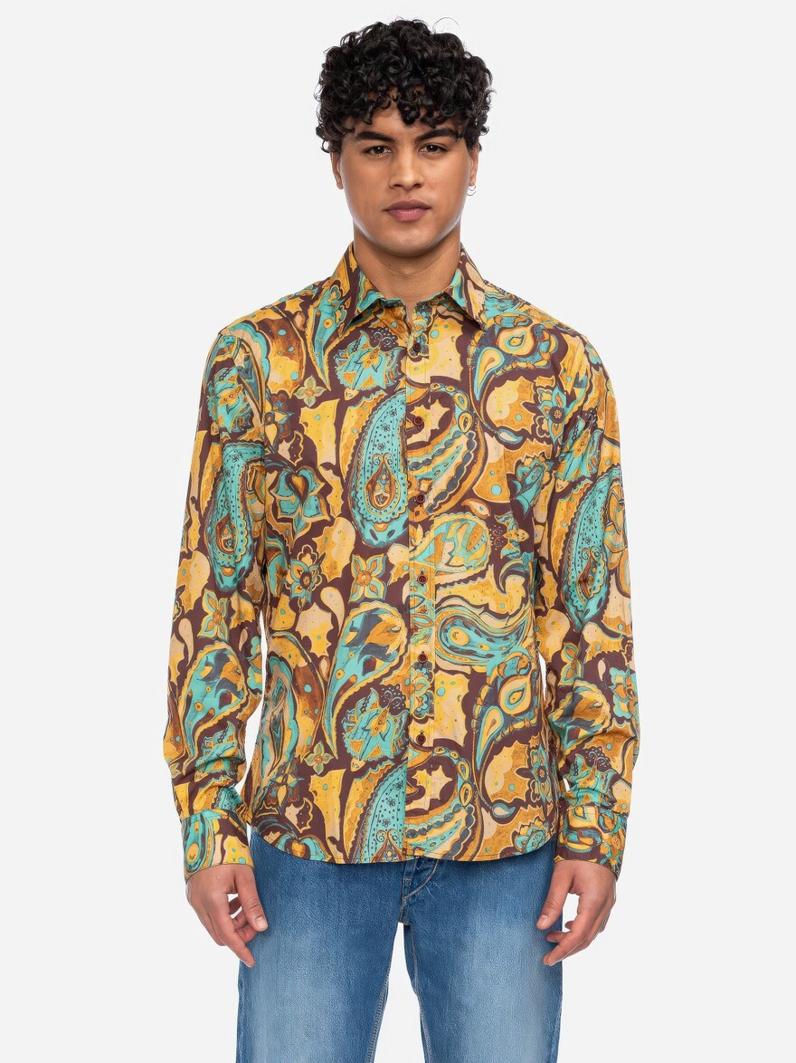 ♣ Tamuza Carnaby Paisley Shirt