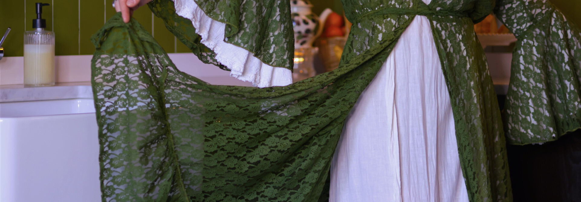 The Aurora Lace Dress (ROSEMARY)