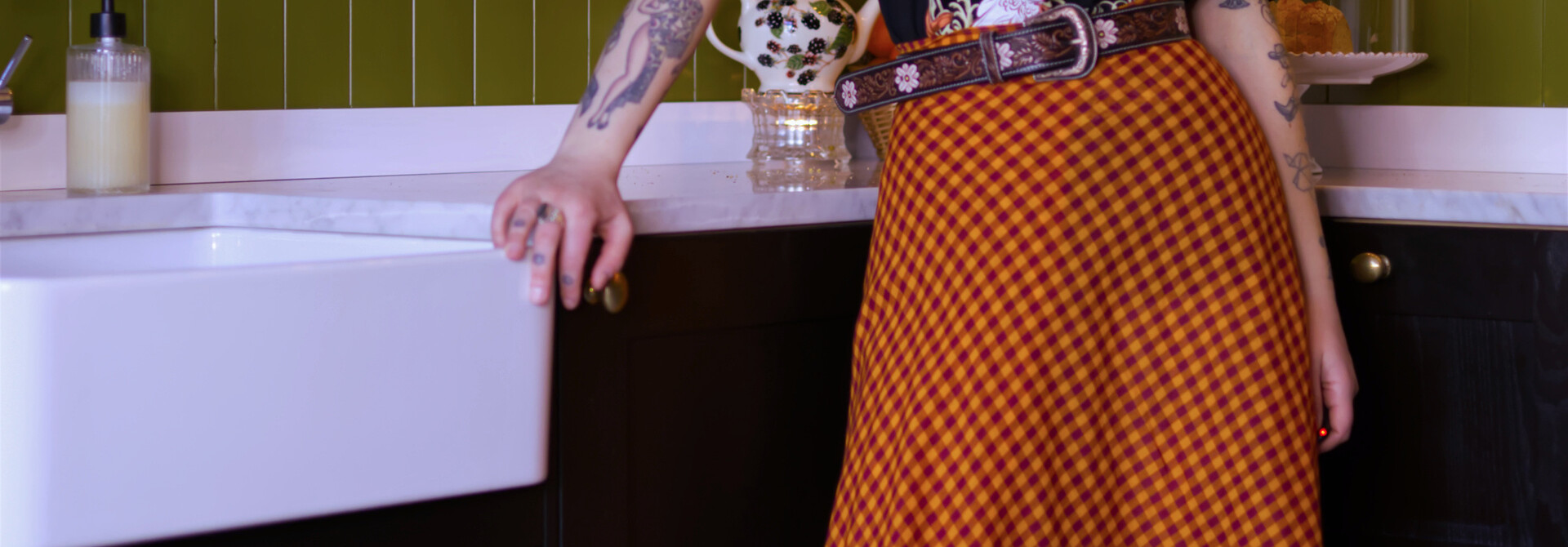 The Sabbath Cotton Skirt (WICKER)