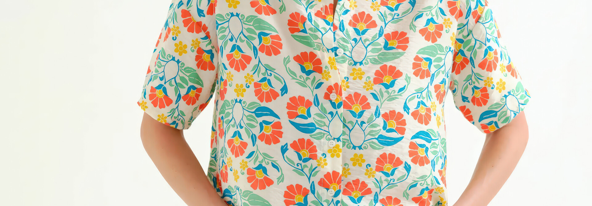 Another Flower On The Wall Blouse