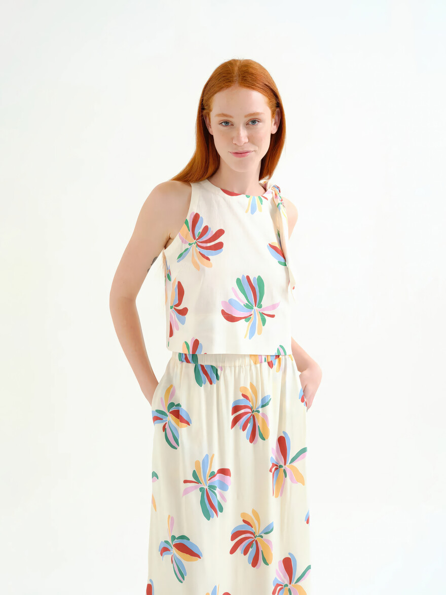 Monarda Fiesta Sleeveless Top