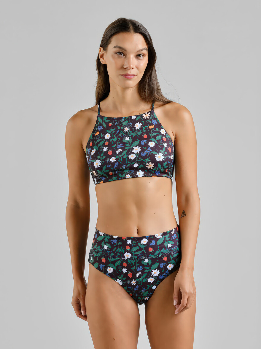 ♣ Slite Strawberry Field Bikini Bottom
