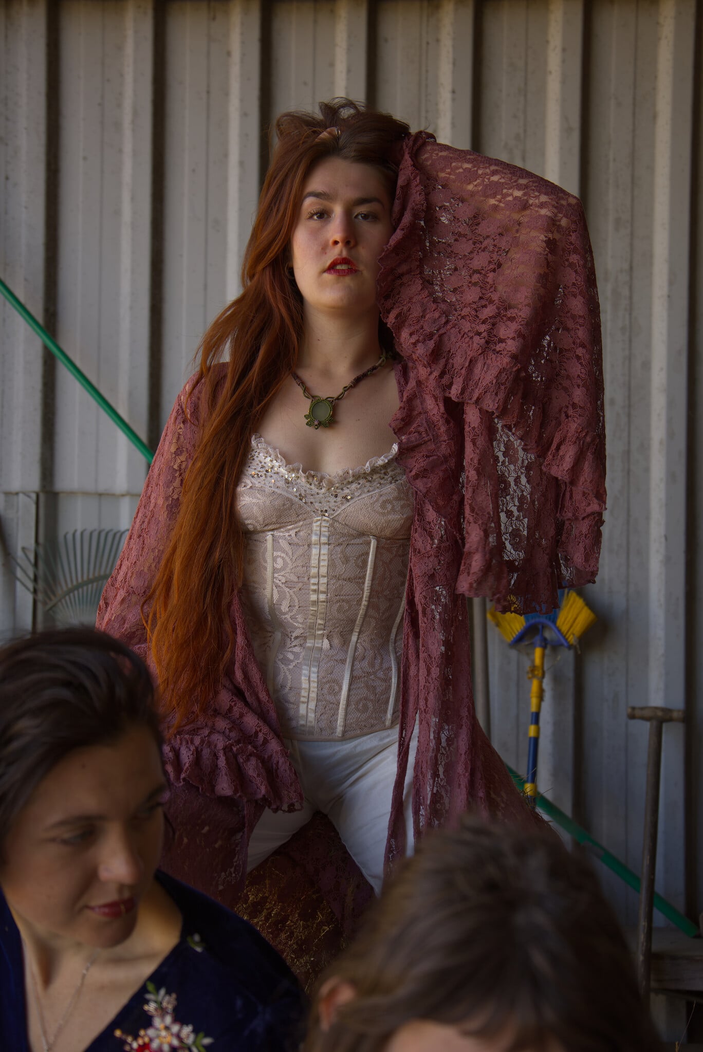 The Florence Lace Dress (MAUVE)-9
