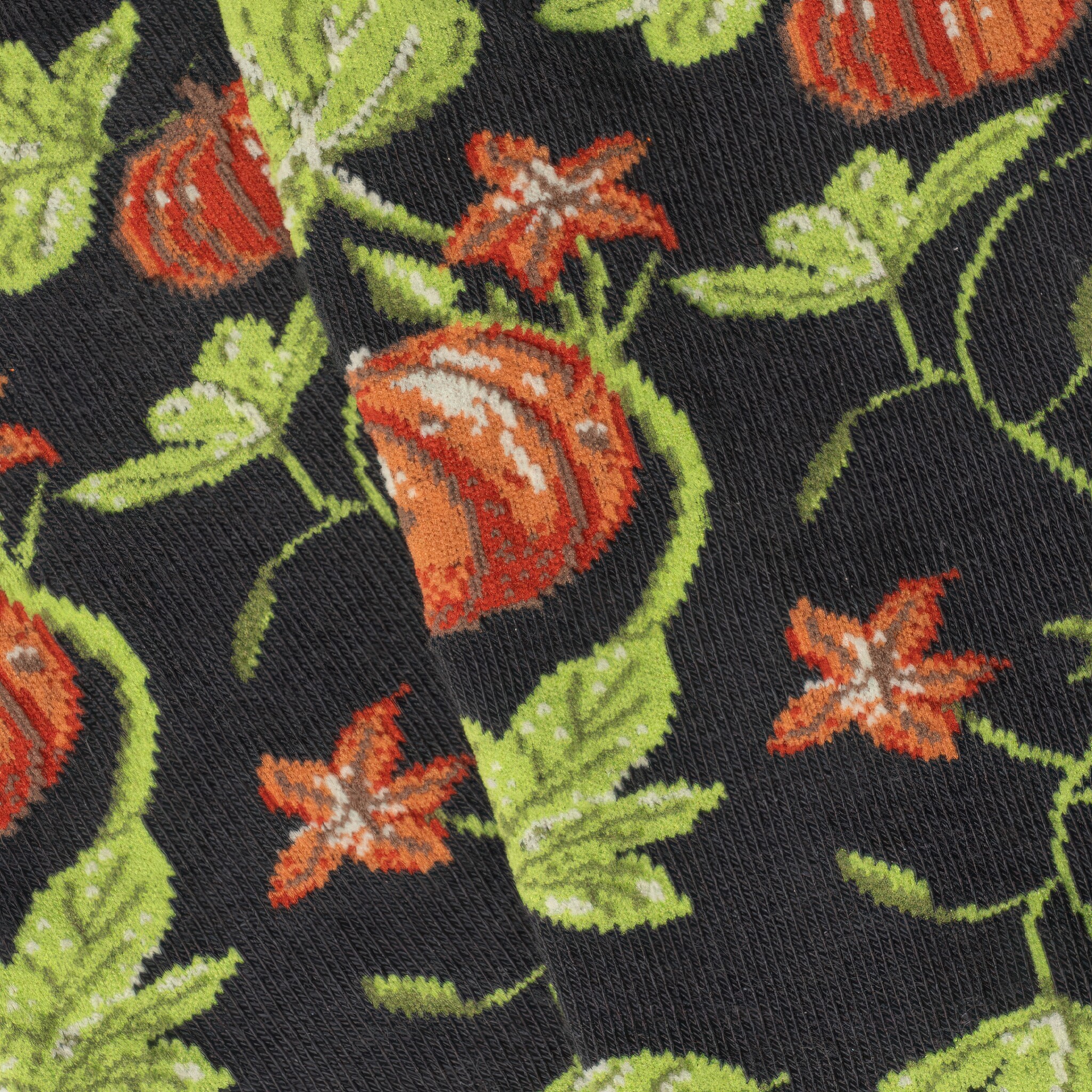 ♣ Grey Pumpkins Socks-2