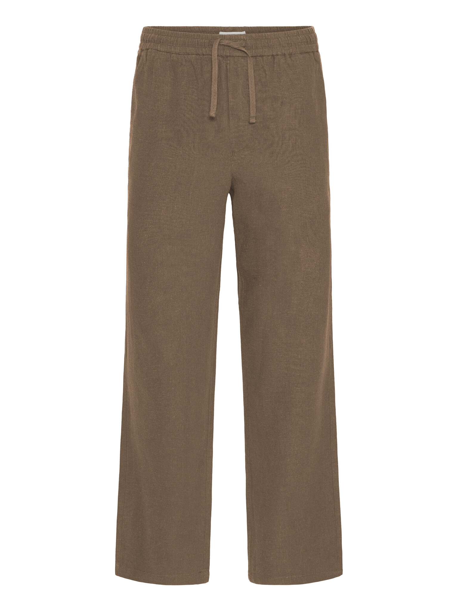 Alann Shitake Linen Pants-1